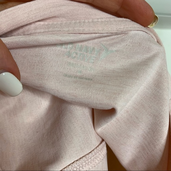 Old Navy pale pink long sleeve waist tie knit top M 3167 - Picture 8 of 8